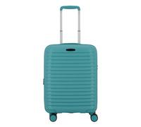 d&n Travel Line 4500 4 wheels Cabin trolley S 55 cm with expansion pleat green