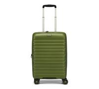 d&n Travel Line 4700 4 wheels Cabin trolley 55 cm with expansion pleat olive