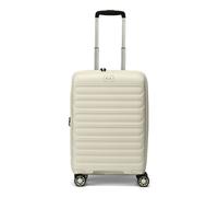 d&n Travel Line 4700 4 wheels Cabin trolley 55 cm with expansion pleat white