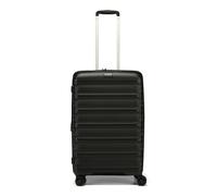 d&n Travel Line 4700 4 wheels Trolley 68 cm with expansion pleat black