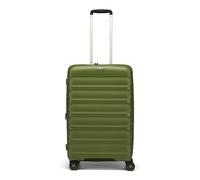 d&n Travel Line 4700 4 wheels Trolley 68 cm with expansion pleat olive