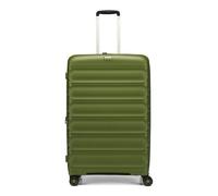 d&n Travel Line 4700 4 wheels Trolley 78 cm with expansion pleat olive