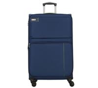 d&n Travel Line 6704 4 Roll Trolley 75 cm blue