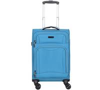 d&n Travel Line 9204 4 wheels Cabin suitcase 55 cm blue