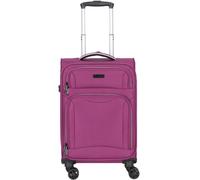 d&n Travel Line 9204 4 wheels Cabin suitcase 55 cm purple