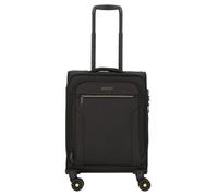d&n Travel Line 9704 4 wheels Cabin suitcase S 55 cm Expandable black