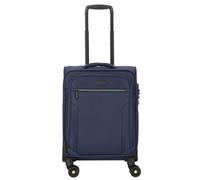 d&n Travel Line 9704 4 wheels Cabin suitcase S 55 cm Expandable blue