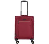d&n Travel Line 9704 4 wheels Cabin suitcase S 55 cm Expandable red