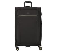 d&n Travel Line 9704 4 wheels Trolley L 78 cm with expansion pleat black