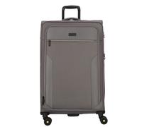 d&n Travel Line 9704 4 wheels Trolley L 78 cm with expansion pleat gray