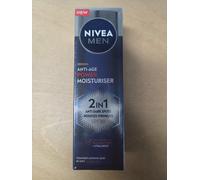 (D) Nivea Men Anti-Age 2in1 Power Moisturiser, 50ml, SPF 30, New, SPD
