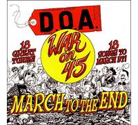 D.O.A. - War On 45 - 40th Anniversary Re-Issue - Red Vinyl [VINYL]