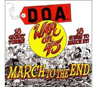 D.O.A. : War On 45 VINYL 40th Anniversary 12" Album Coloured Vinyl (2023)