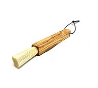 D.O.M. Barista Brush for Cleaning the Filter Holder / Vegan - Olive Wood Handle - Without Engraving