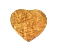 D.O.M.® Breakfast Board Heart Shape 25 X 24 CM Made Of Olive Wood