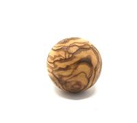 D.O.M. Decorative Olive Wood Baubles Diameter Approx. 5 cm