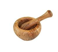 D.O.M. Olive Wood Mortar Approx. 10 cm