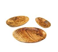 D.O.M.® oval bowl made of olive wood (length approx. 12 cm (small))