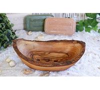 D.O.M.® Rustic Olive Wood Soap Dish in 4 Designs