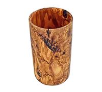 D.O.M. Utensil Cup Round Olive Wood 17 cm