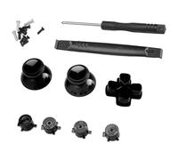 D Pad Replacement Kits Practical Game Controller Buttons Repair Kit for Game Controller (Black)