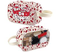 D.Pepp Drink Clear Makeup Bag Drinking Lover Gift Travel Toiletry Bag Organizer Pouch Cosmetic Bag for Drinker (Hot tm2)