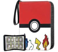 (D) Pokmon Anime Print Game Card Bag Storage Book Zipper Booklet Card Holder Album