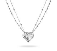 D-POW Versatile Layered Necklaces for Women, S925 Sterling Silver Heart Necklace, Zero Nickel, Allergy Free