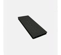 D Pro T Homeware 4 X Composite Decking Boards Black, 2.2M, Fade-Resistant, Easy Install, 10-Year Guarantee