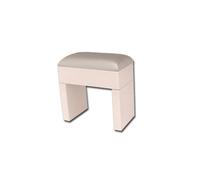 D Pro T Homeware Pink Mirrored Dressing Table Stool Glamorous Bedroom Seating