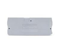 D-PT2.5-QUATTRO DIN Rail Terminal End Clamp NS35 Aluminium Spring Lock for Block, 2.5mm² Compact Design (1Pcs)