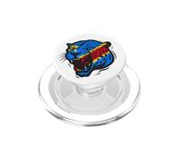 D.R. Congo, Congo Leopard, Kinshasa, Congolese Patriotic PopSockets PopGrip for MagSafe