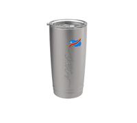 D.R. Congo, Kinshasa, Congolese Patriotic Stainless Steel Insulated Tumbler
