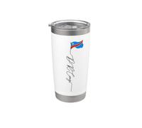 D.R. Congo, Kinshasa, Congolese Patriotic Stainless Steel Insulated Tumbler