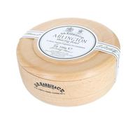 DR Harris & Co Beech Wooden Shaving Bowl with Arlington Shaving Soap