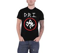 D.R.I. Dirty Rotten Imbeciles T Shirt Skanker Band Logo Official Mens Black S