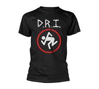 D.R.I. Dirty Rotten Imbeciles T Shirt Skanker Band Logo Official Mens Black S