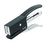 D.RECT 0317 Stapler Plier | Paper Stapler | Perfect for Office or Home | Ideal for Organizing Documents| 20 Sheets | Metal Construction | 24/6 and 26/6 Type Staples,Black