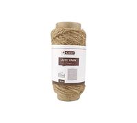 D.RECT 10 m Jute Twine Natural Brown | 2 mm Thickness | Packing Cord for Packaging, DIY Arts & Crafts, Floristry, Decoration | Gift Ribbon | 800199
