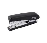 D.RECT 5221 Stapler for 20 Sheets - Ergonomic Metal Case for Office or Home - Perfect for Organizing Documents, Black