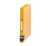 D.RECT A4 Ring Binder - 2 Rings - 35mm Spine - Durable Polypropylene - Lightweight and Functional - Yellow