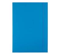 D.RECT Cardboard folder Corner Tensioner Drawing with Elastic Band 300g Blue