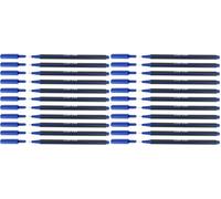 D.RECT D408 Fineliner Pens, Suitable for Everyday Use, Writing and School Supplies, Fine Line Width Approx. 0.4 mm, for School, Office and Home, Pack of 24, Blue