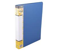 D.RECT Display Book PP A4, 60 Sleeves, Display Folder, Solid, Presentation Folder, Offer Folder, Blue