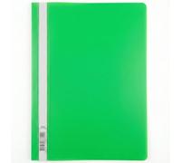 D.RECT Flat File Polypropylene A4 Without Perforation Green Pack of 25