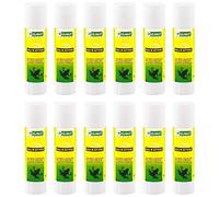 D.RECT Glue Stick 12-Pack 10 g - PVA Glue for Craft Art Scrapbooking - Odourless, Washable - Strong Hold for Paper, Card, Photos & Fabric - Smooth, Wrinkle-Free Application