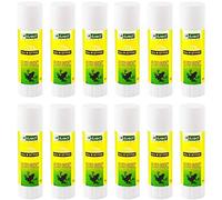 D.RECT Glue Stick 12-Pack 22 g - PVA Glue for Craft Art Scrapbooking - Odourless, Washable - Strong Hold for Paper, Card, Photos & Fabric - Smooth, Wrinkle-Free Application