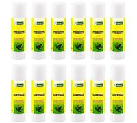 D.RECT Glue Stick 12-Pack 36 g - PVA Glue for Craft Art Scrapbooking - Odourless, Washable - Strong Hold for Paper, Card, Photos & Fabric - Smooth, Wrinkle-Free Application