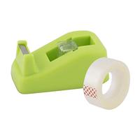 D.RECT Green 8005 Table Tape Dispenser - Width: up to 19 mm, Length up to 33 m - Includes 1 Roll of D.RECT Tape 19 mm x 33 m