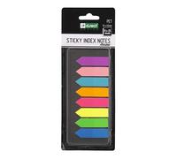 D.RECT Index Tabs PET Film 12 x 45 mm 8 x 25 Arrows with Rulers, Multicolor, 110505